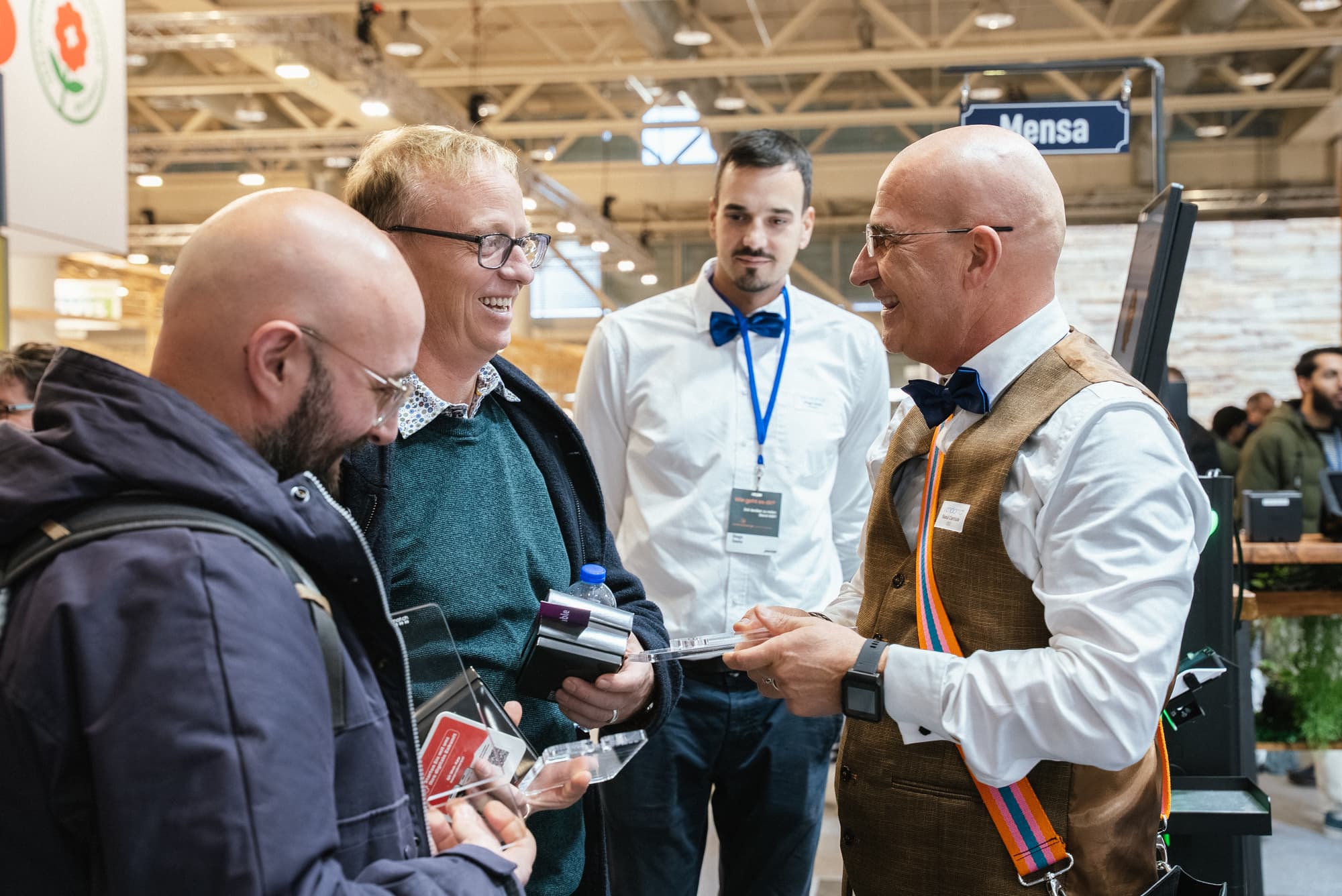 Vendomat Igeho Gespräch mit Kunden