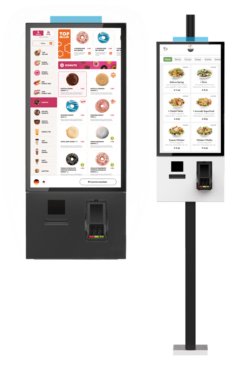 Vendomat liefert Bestellterminals und Kiosk Lösungen für die Schweizer Gastronomie