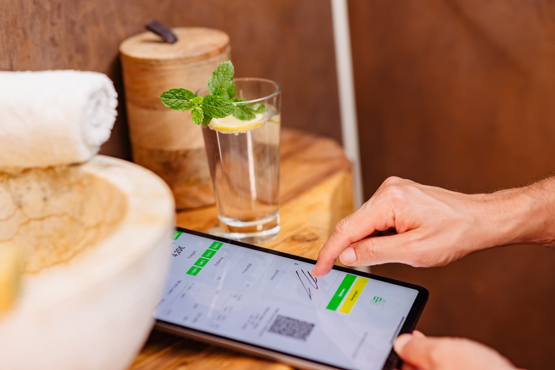 vendomat-greenbill-kassenbeleg-unterzeichnen