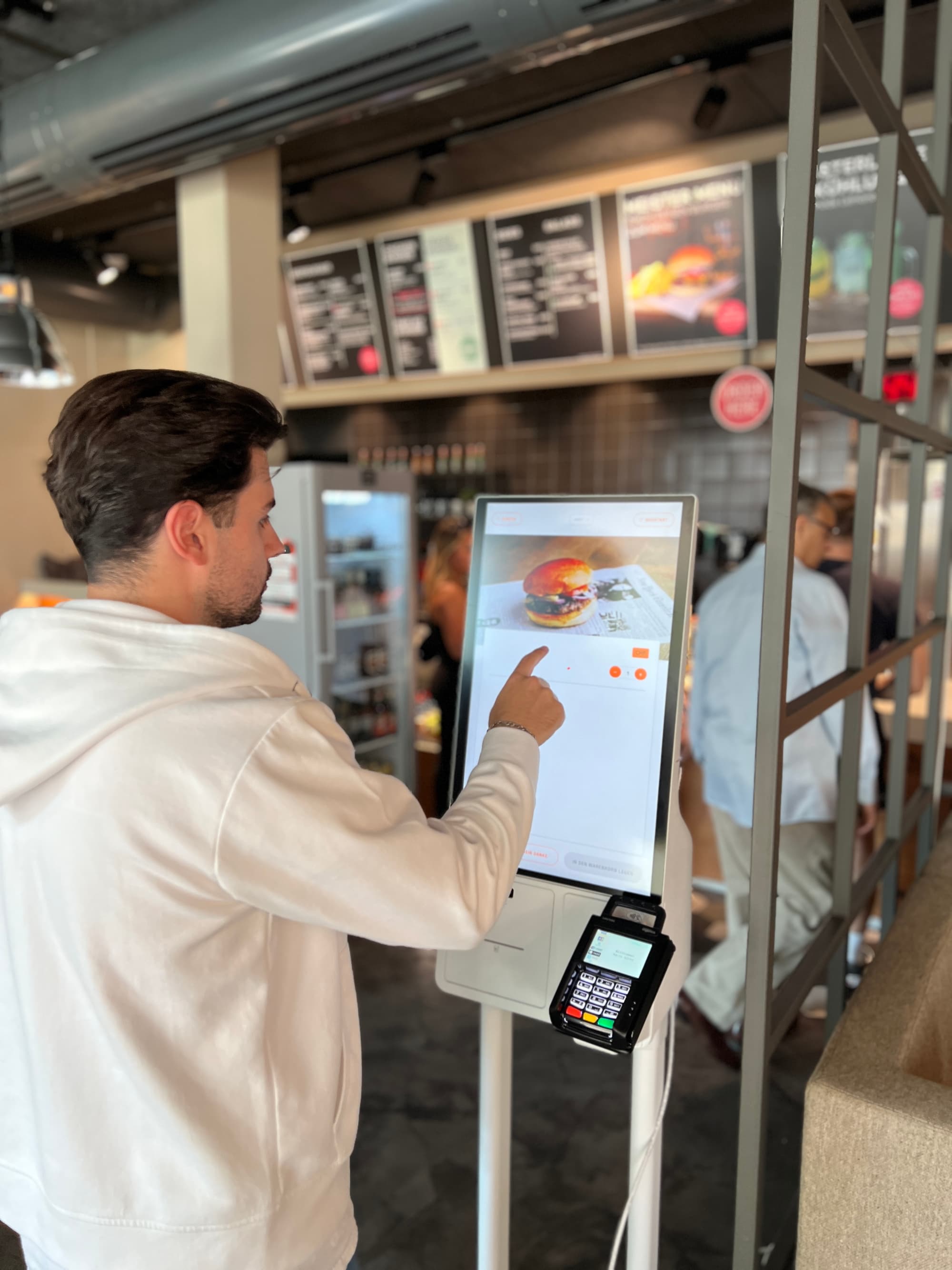 Vendomat Burgermeister Self Checkout Kiosk 2