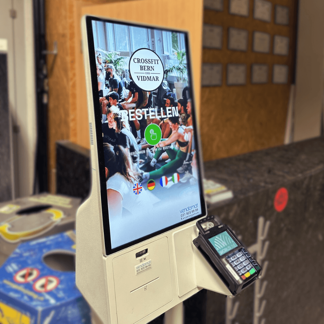 Vendomat Bestellterminal Kiosklösung für Take-Away mit Payment