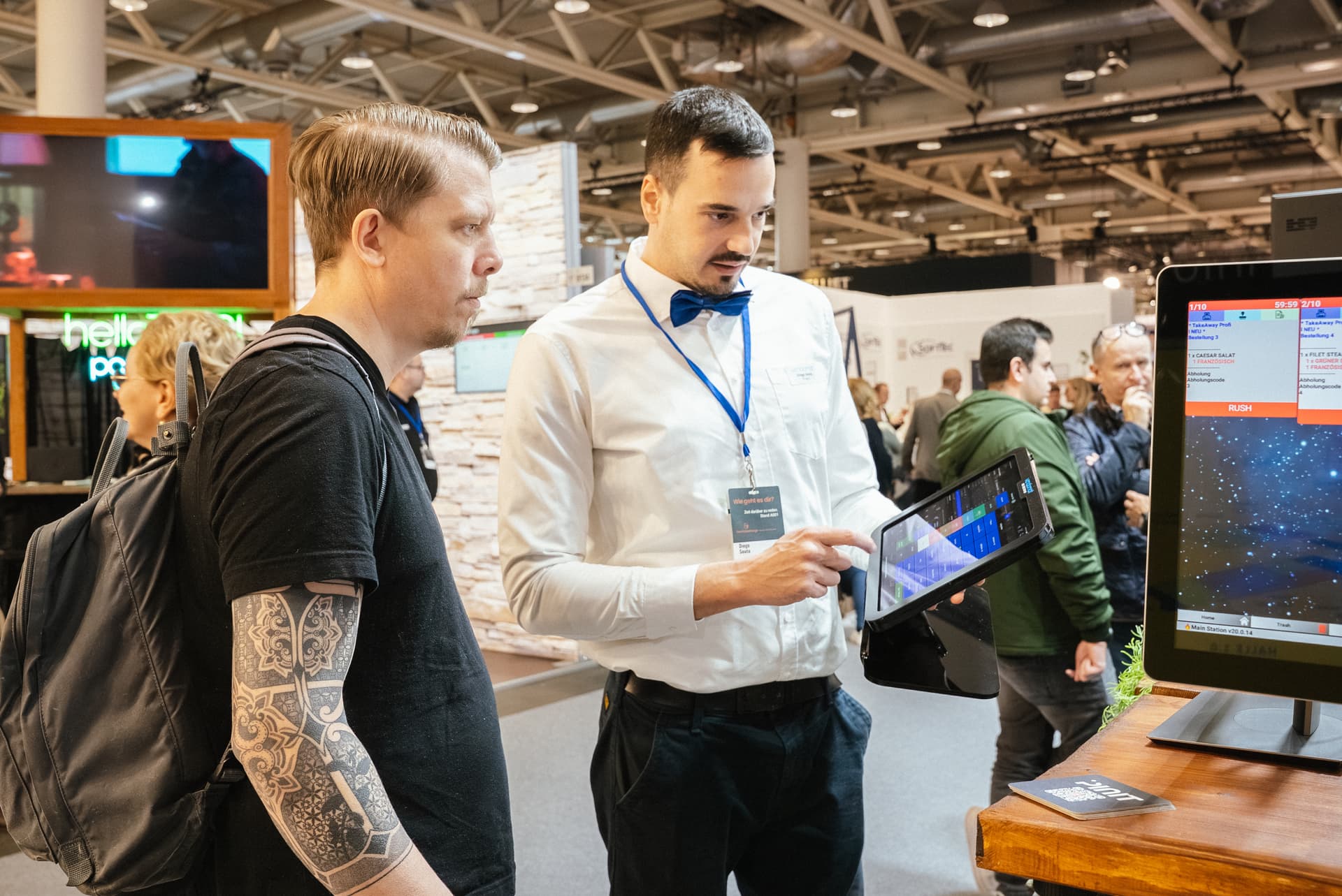 Vendomat Igeho Messe Kasse mit DS