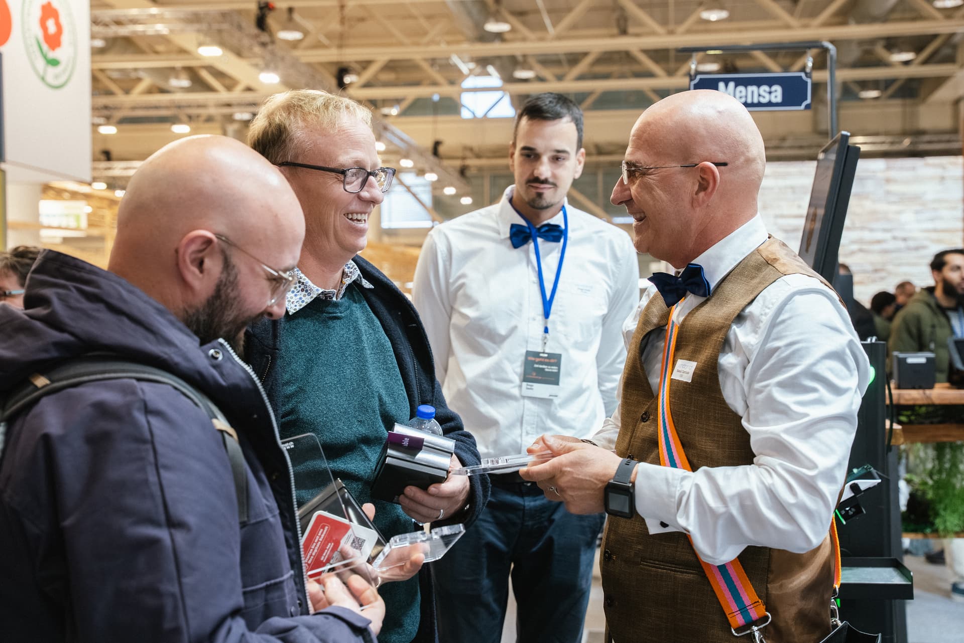 Vendomat Igeho Gespräch mit Kunden