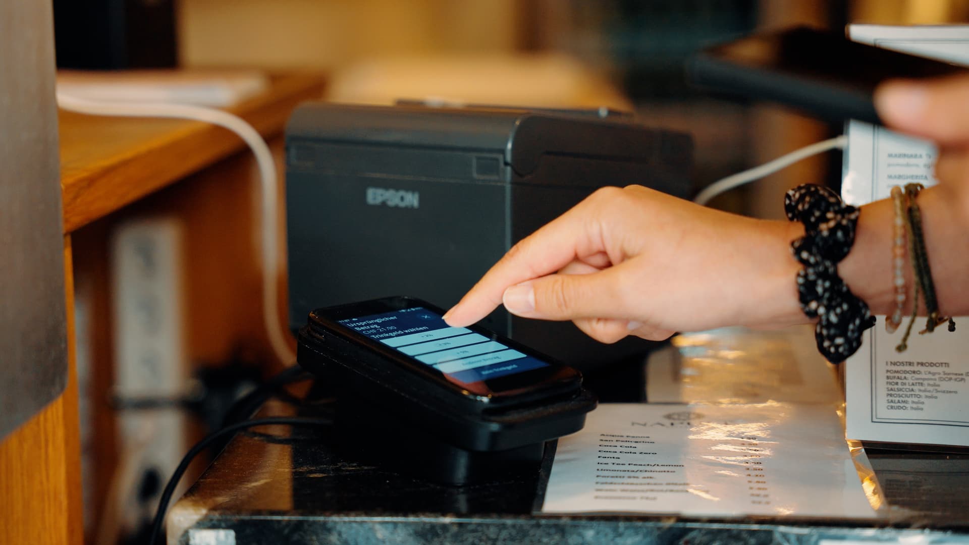 Vendomat Lightspeed Kassensystem Napule Kartenterminal